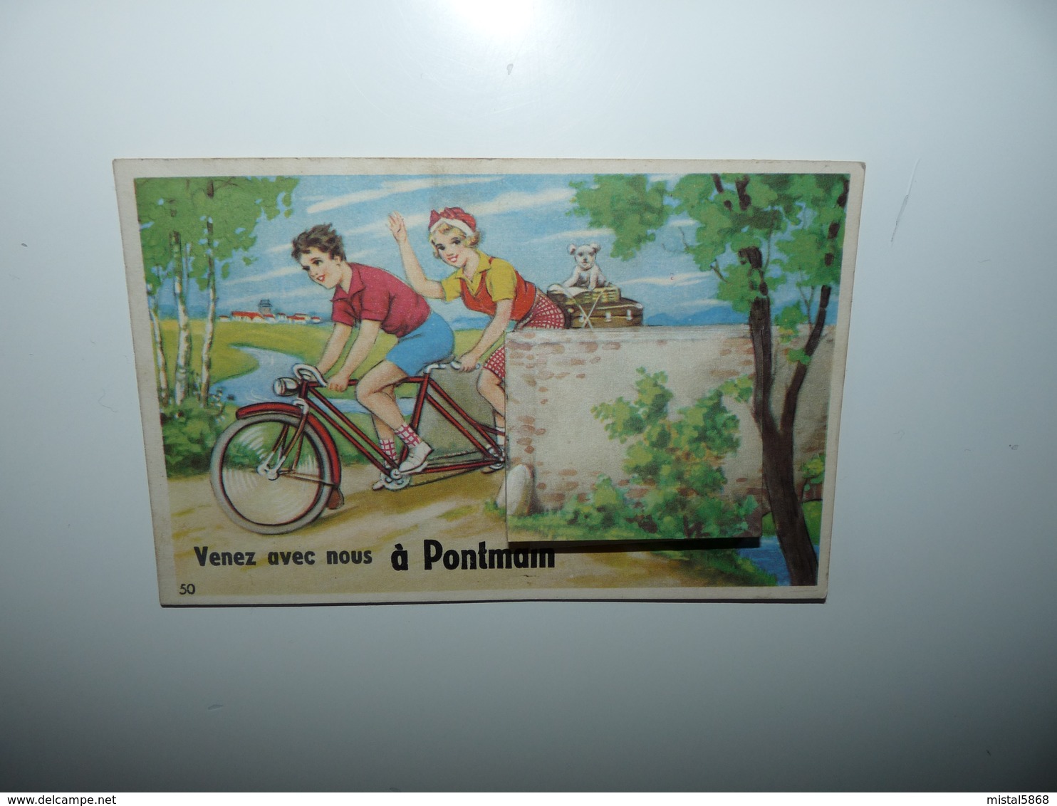 MAYENNE PONTMAIN CARTE A SYSTEME 10 VUES TOP COLLECTOR - Pontmain