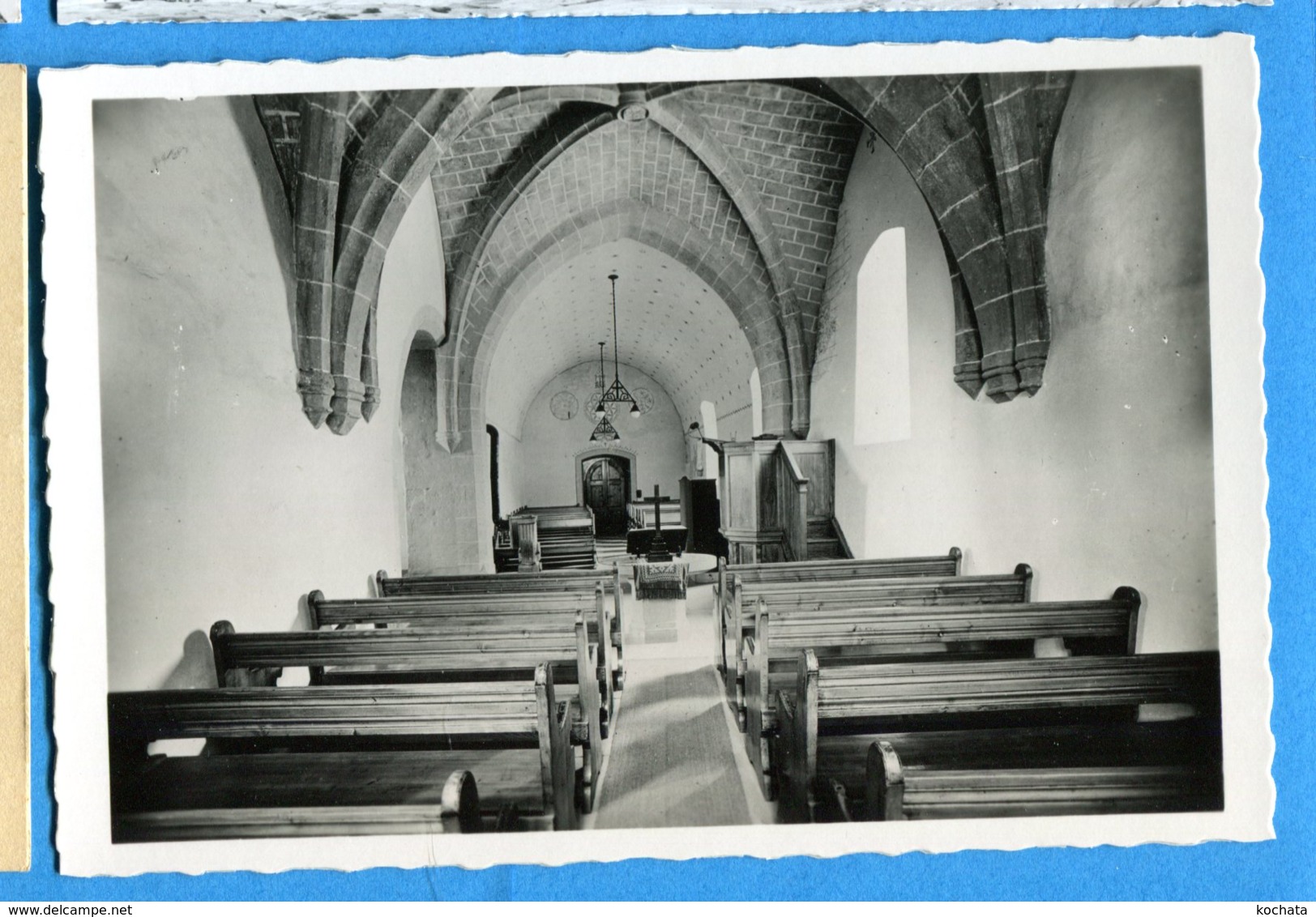 NY346, Temple De Lavigny, Mai 1933, H. Chappuis, Non Circulée - Lavigny