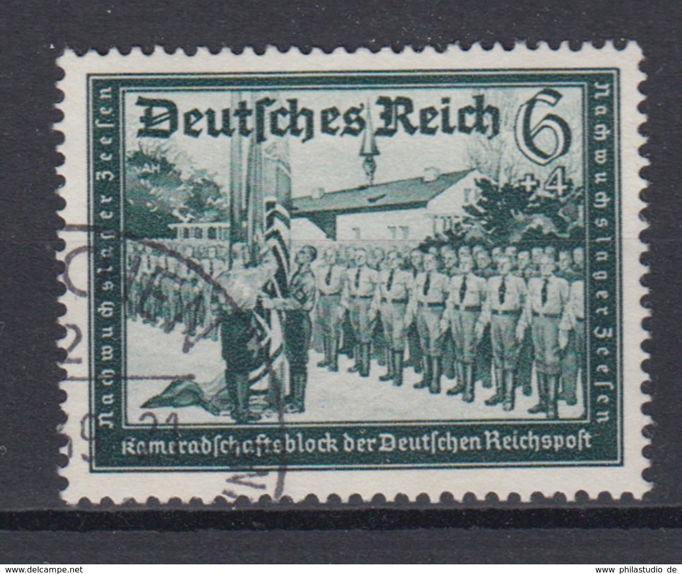 Dt. Reich 705 Kamaradschaftsblock Der Dt. Reichspost (I) 6+ 4 Pf Gestempelt /2 - Autres & Non Classés