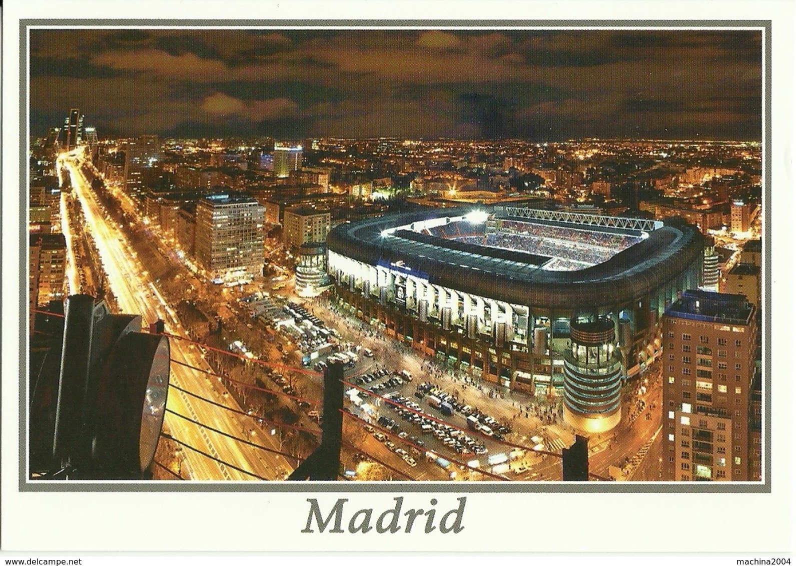 STADIUM POSTCARD STADIO STADION STADE ESTADIO MADRID - Stadi