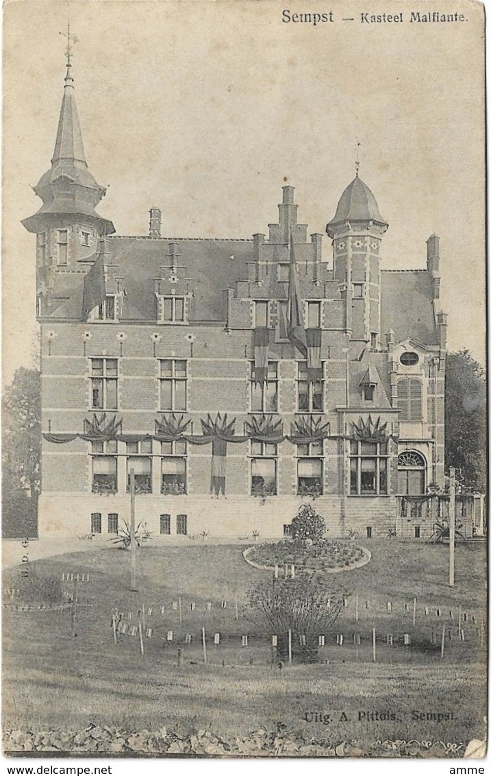 Zemst - Sempst  *  Chateau  - Kasteel Malfiante - Zemst