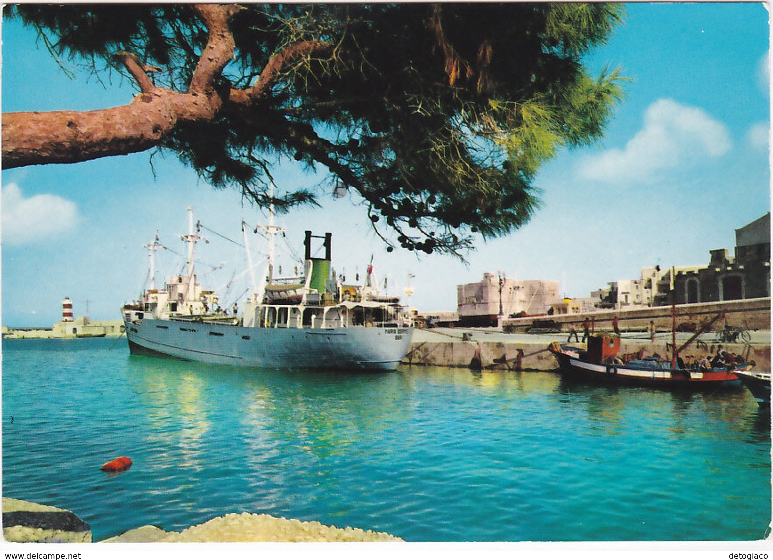 MONOPOLI - BARI - IL PORTO - NAVE -89831- - Bari