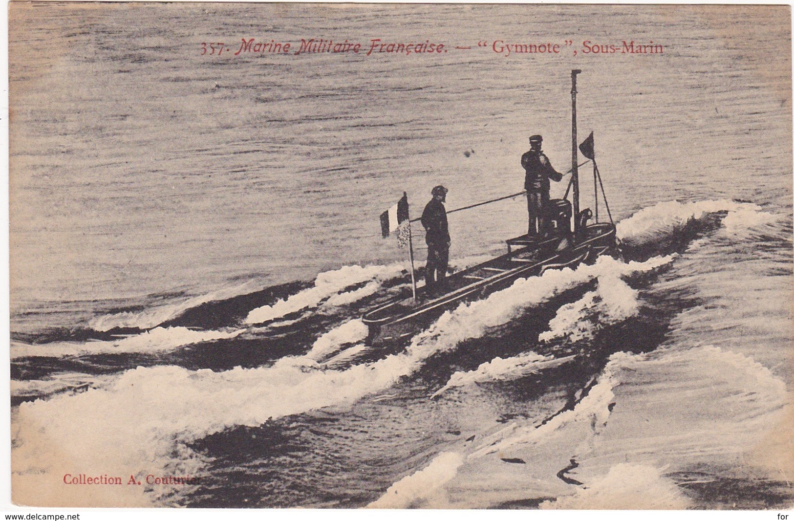 GYMNOTE : Sous Marin : Marine Militaire Française - Submarines