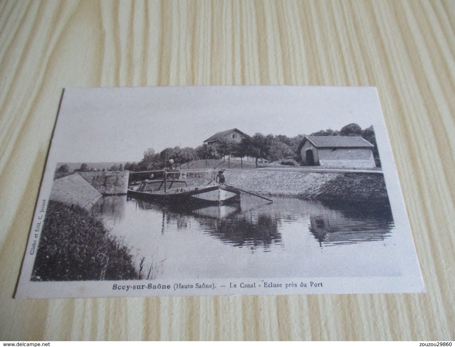 Scey-sur-Saône (70).Le Canal - Ecluse Près Du Port. - Autres & Non Classés