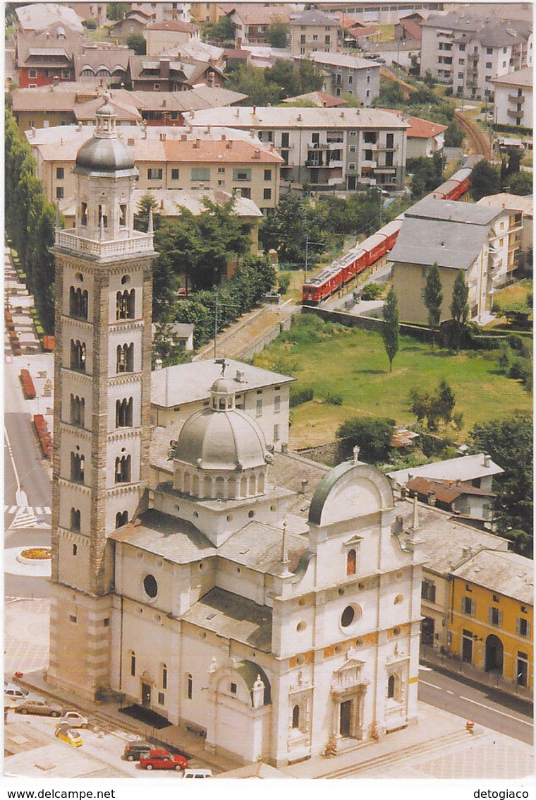 TIRANO - SONDRIO - LA BASILICA E IL BERNINA EXPRESS -91216- - Sondrio