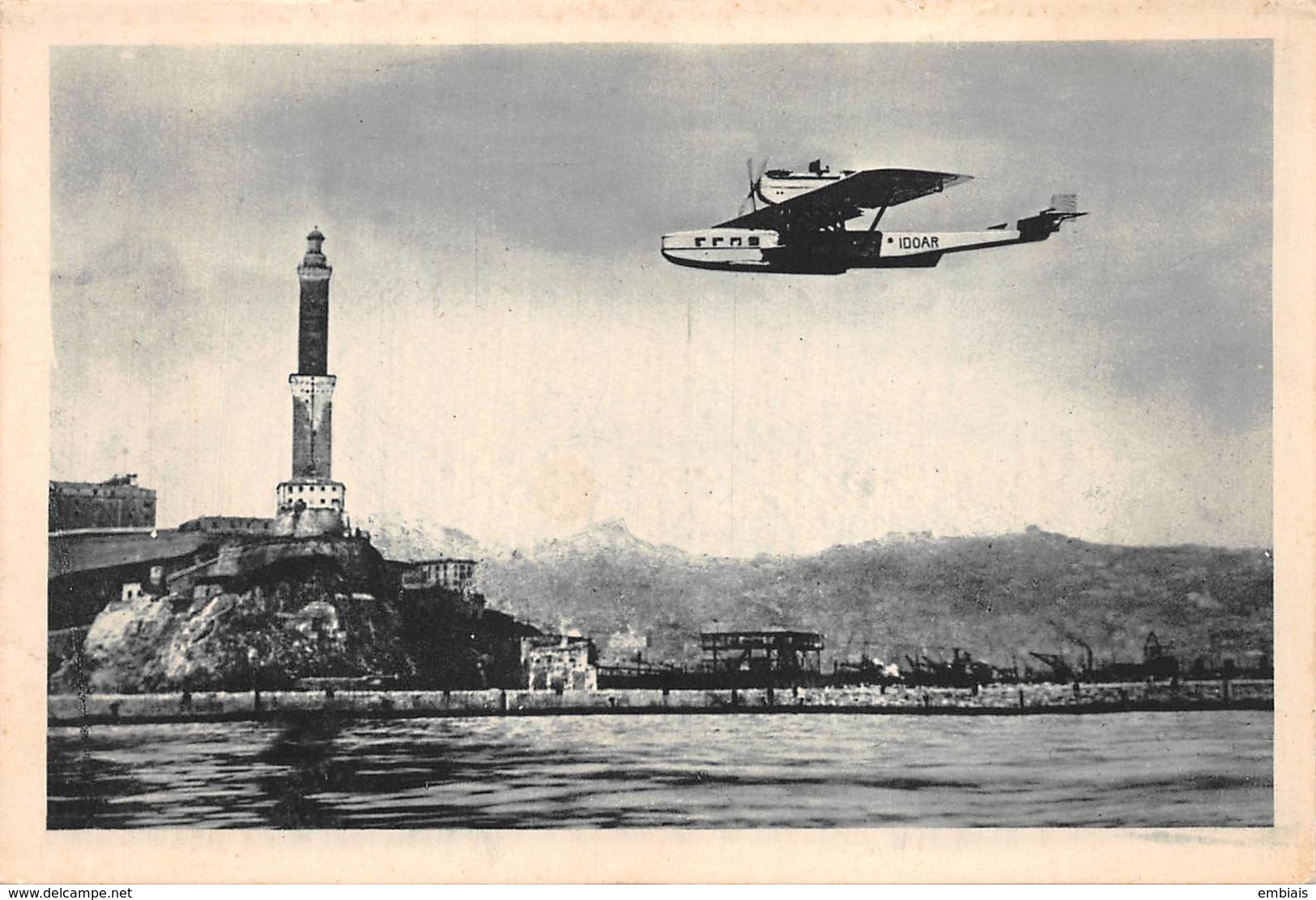 NAVIGAZIONE AEREA S.A. Hydravion " DORNIER-WAL" In Arrivo A Genova - 1919-1938: Entre Guerres