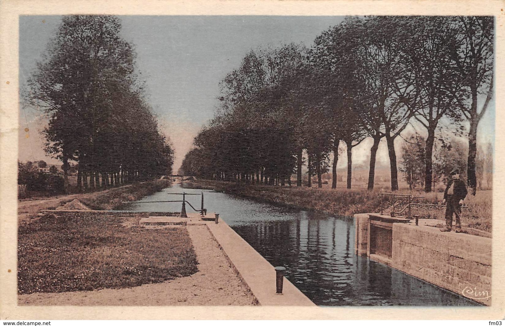 Dampierre Canal Du Rhône Au Rhin Péniche Péniches écluse - Dampierre