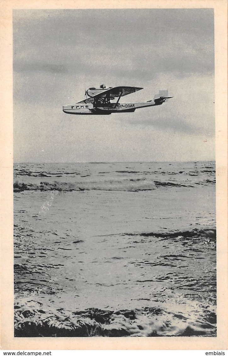NAVIGAZIONE AEREA S.A. Hydravion " DORNIER-WAL" In Crociera Mediterraneo - 1919-1938: Entre Guerres