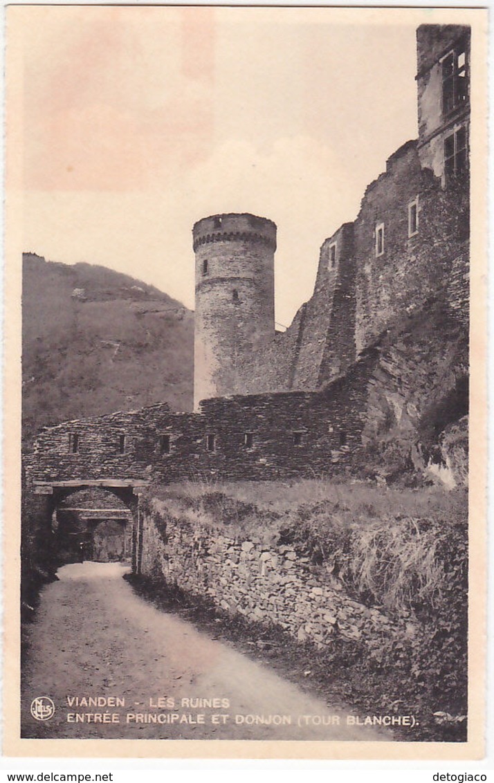 VIANDEN - LUSSEMBURGO - LUXEMBOURG - LES RUINES - ENTREE PRINCIPALE -97366- - Welt