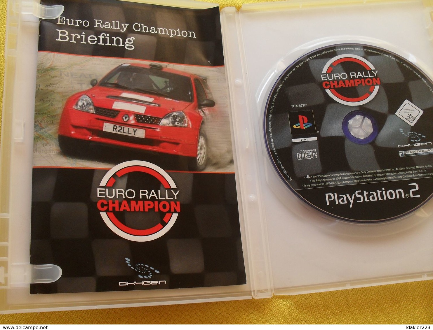 Euro Rally Champion // PS2 - Playstation 2