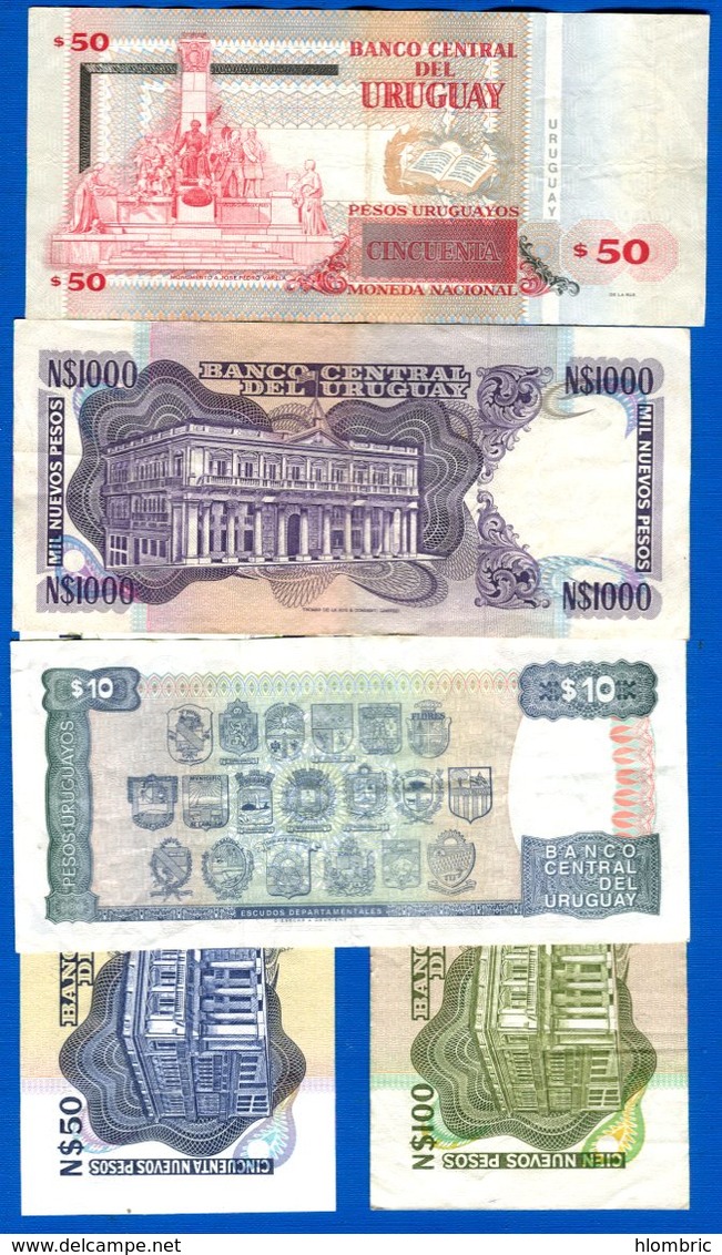 Uruguay  5  Billets - Uruguay