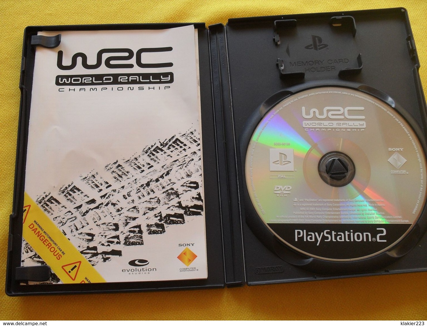 World Rally Championship WRC (2001) // PS2 - Playstation 2