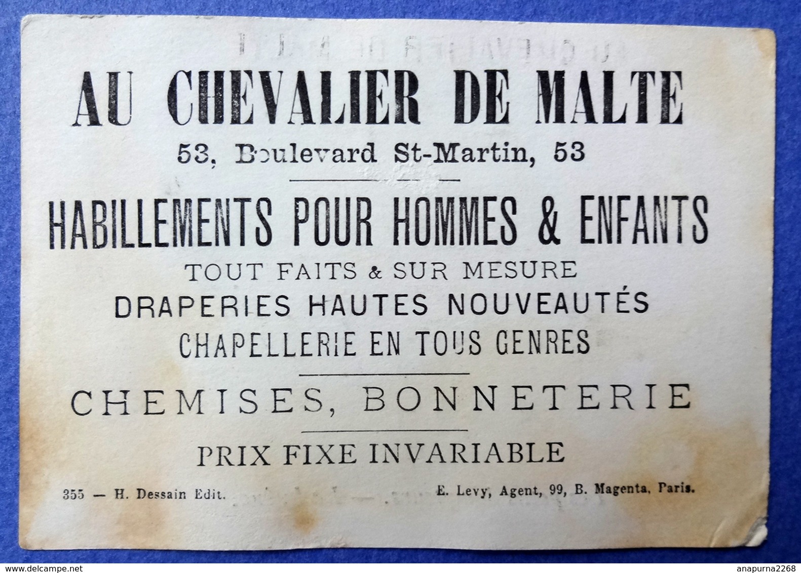 CHROMO DORÉE....AU CHEVALIER DE MALTE.......CIRQUE.....LES PETITS DOMPTEURS....LA HYÈNE - Other & Unclassified