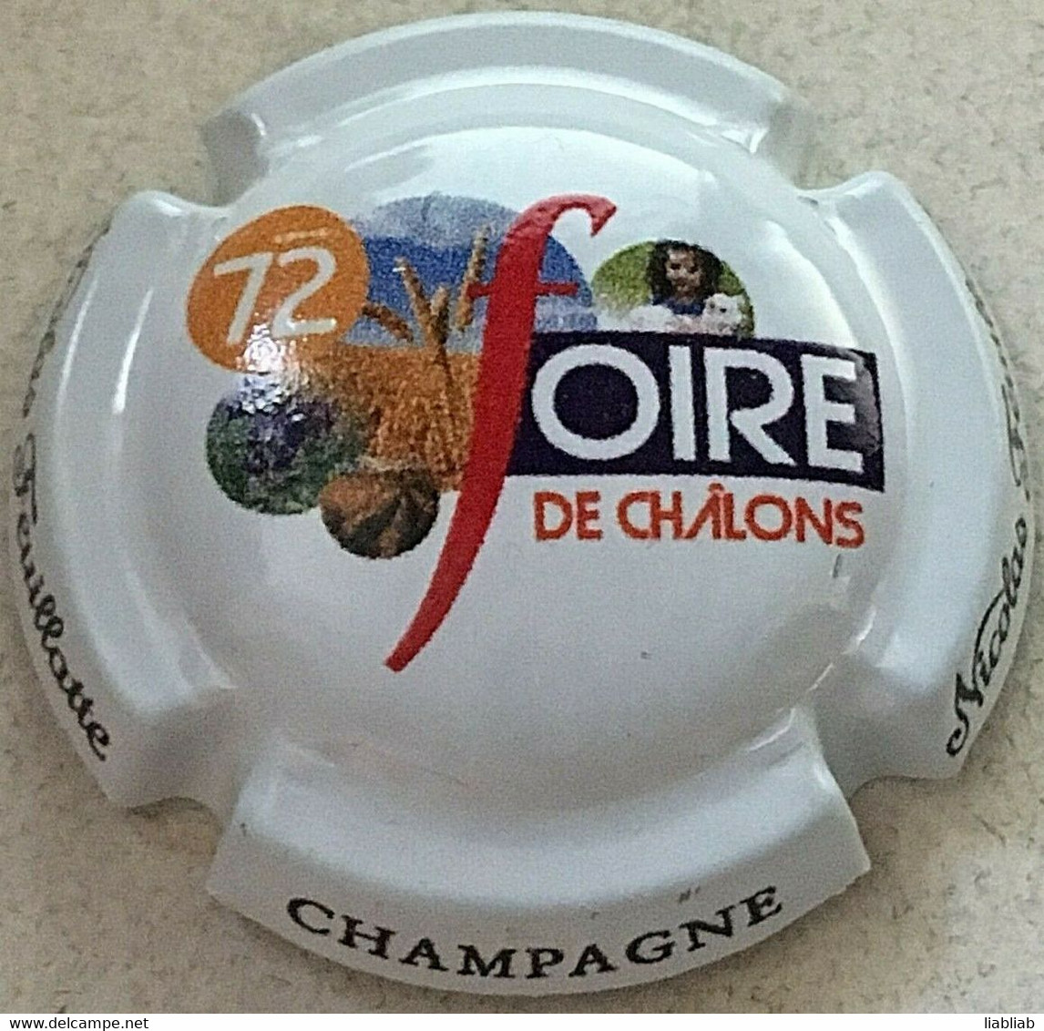 CAPSULE DE CHAMPAGNE 72 Eme FOIRE DE CHALONS - Autres & Non Classés