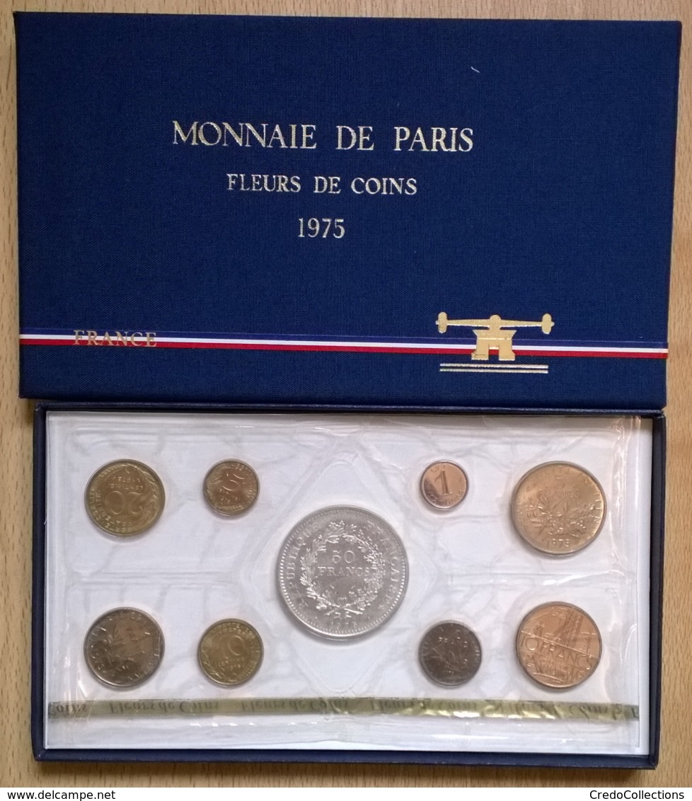 COFFRET FDC - FRANCE - 1975 - 1c à 50F - Altri & Non Classificati