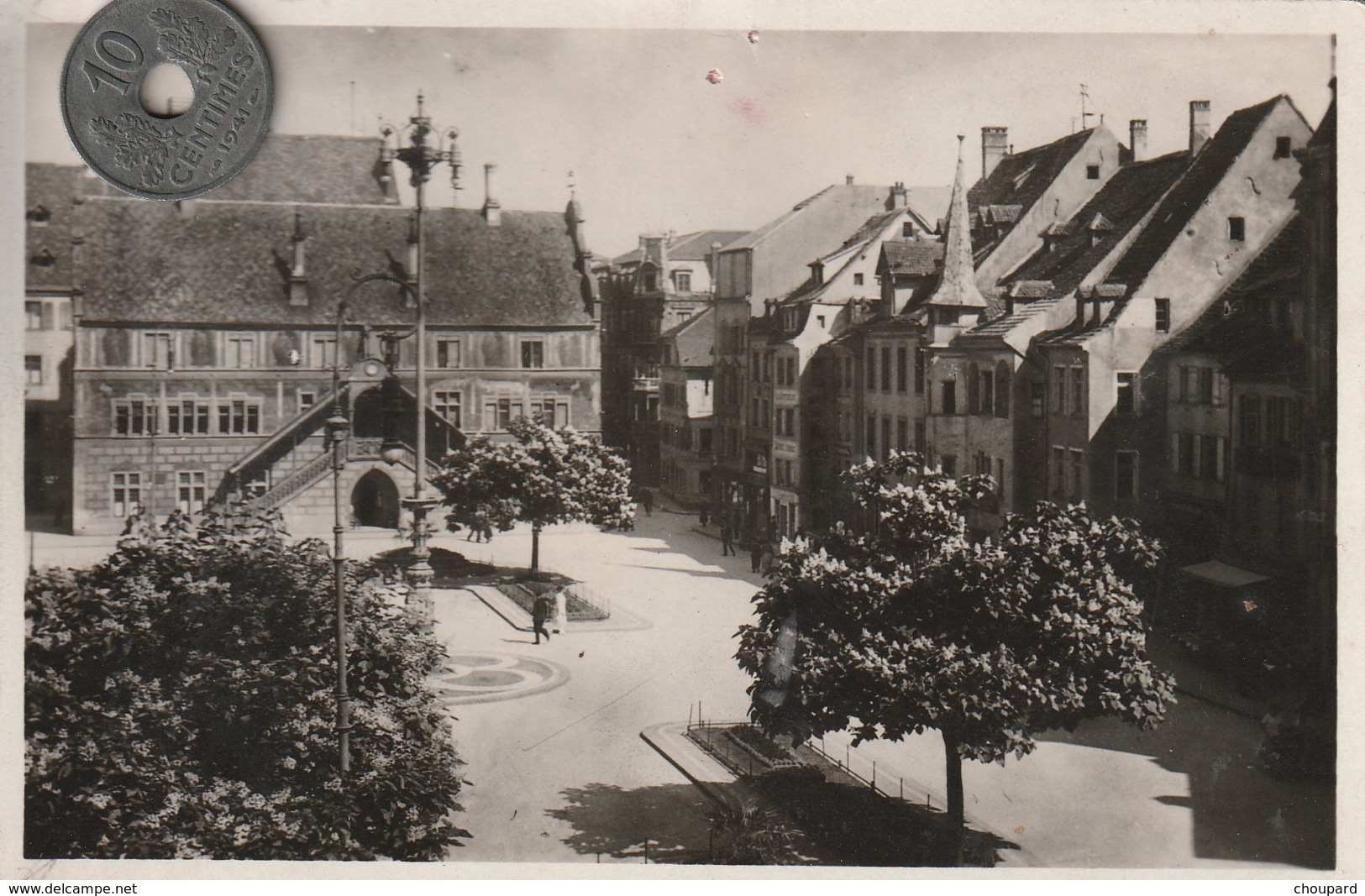 68 - Carte Postale Ancienne De  MULHOUSE   Place De La Réunion - Mulhouse