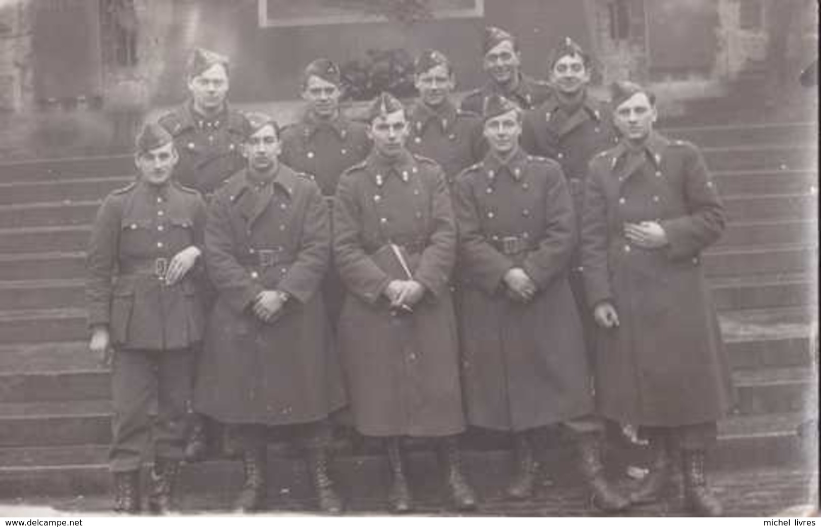 Armée Belge - Groupe De Soldats - Compagnie Ecole Grenadiers ICA Janvier 1940 - Animée - TBE - Régiments