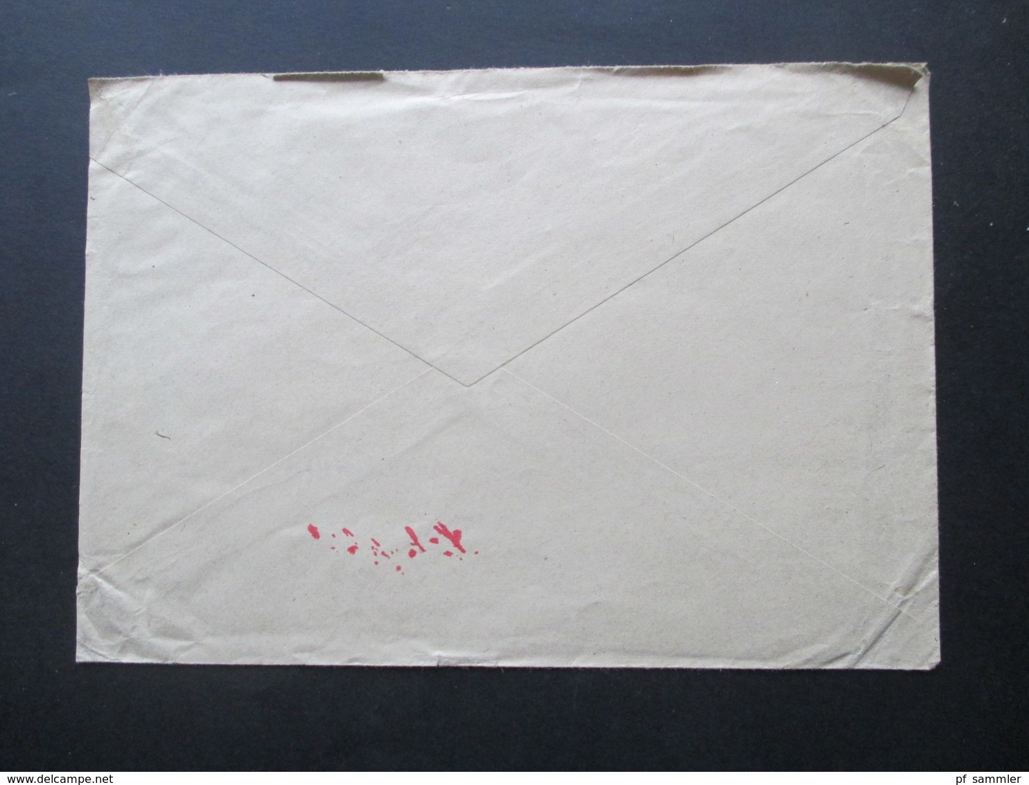 Feldpost 2.WK 1940 Feldpostbrief An Major Popp FP Nr. 35025 Und Stempel Für Großdeutschland Gefallen Und 1.6. Zurück - Covers & Documents