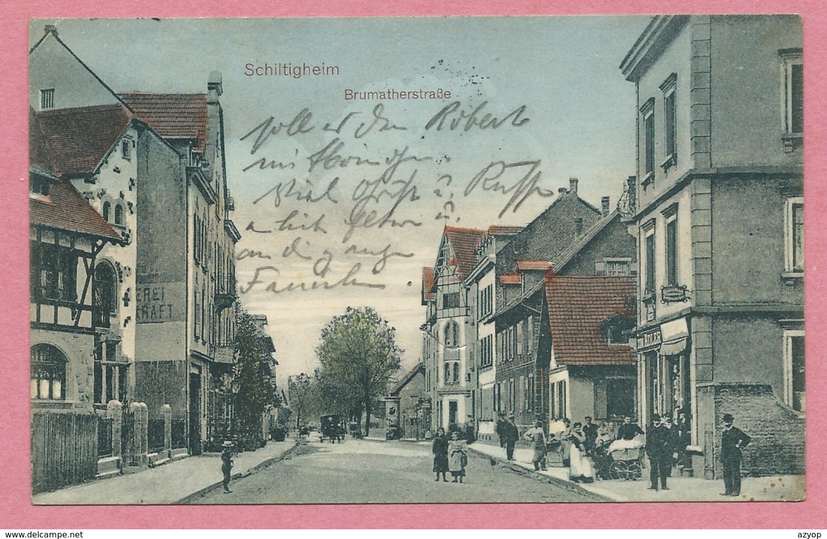 67 - SCHILTIGHEIM - Brumatherstrasse - Wirtschaft Zum Adler - Schiltigheim