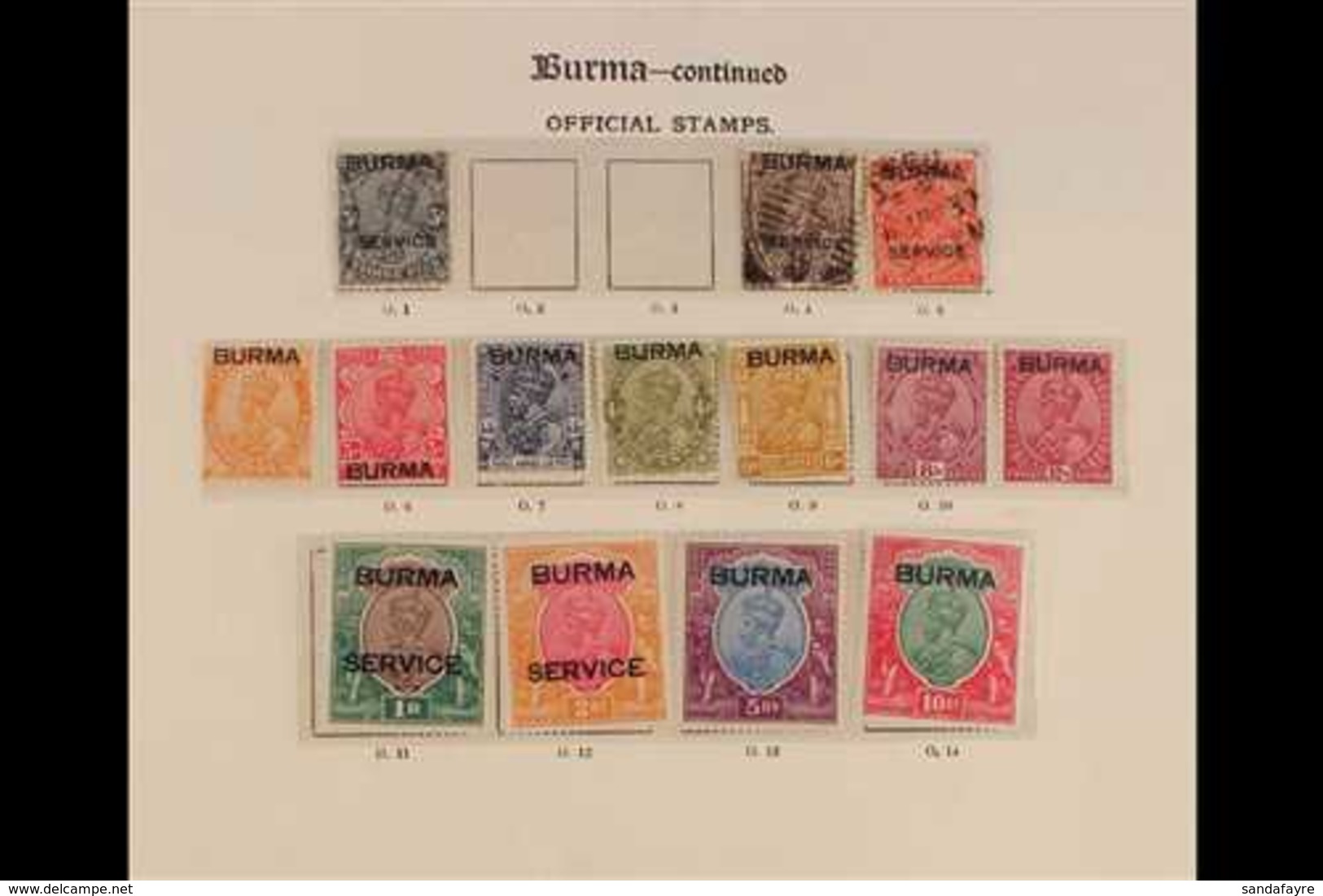 BRITISH ASIA & PACIFIC ISLANDS Interesting Balance Of A Valuable Collection On "Imperial" Pages With Many Scarce And Bet - Altri & Non Classificati