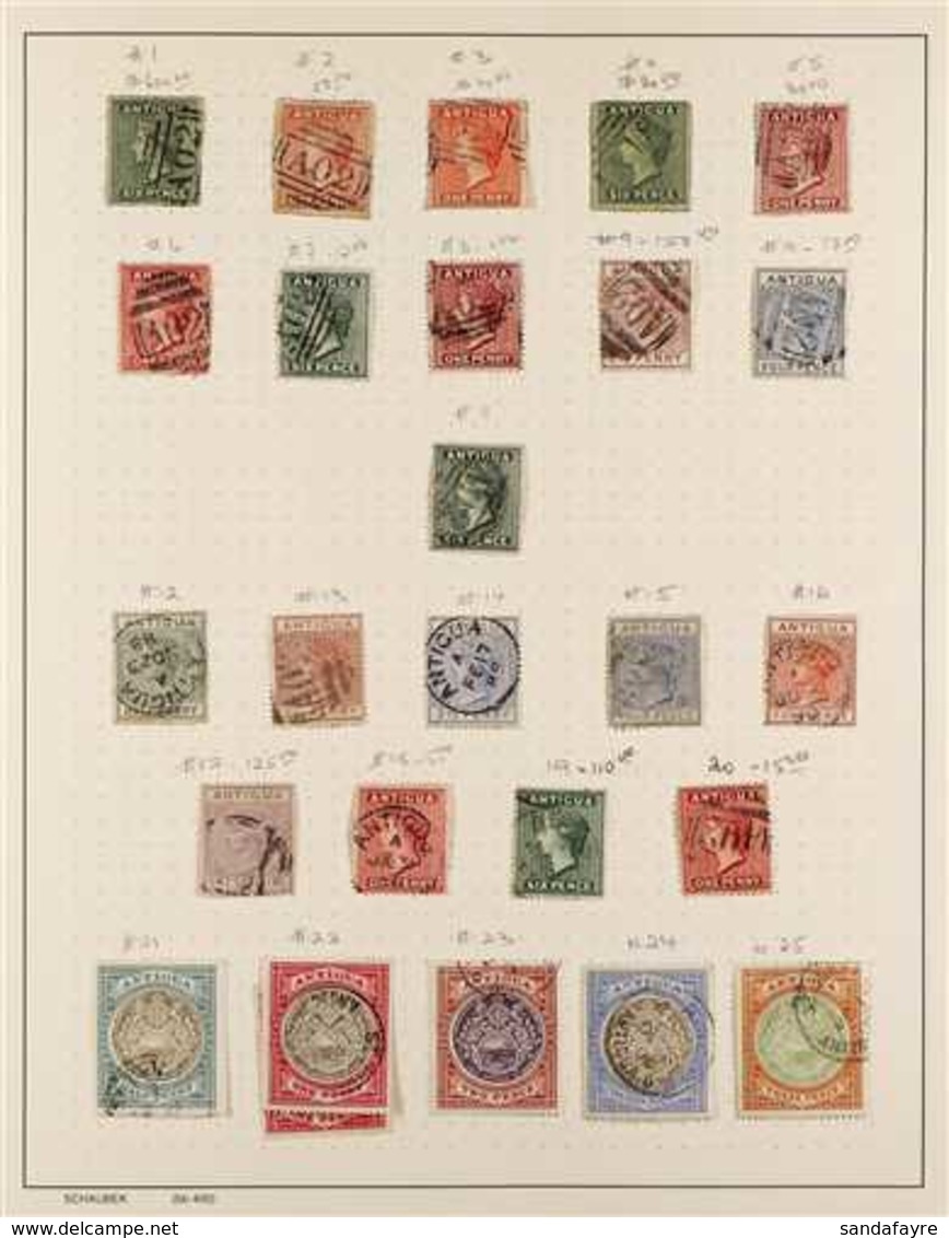 1863 - 1953 FINE USED COLLECTION Mostly Complete Sets Written Up On Album Pages And Including 1863 Vales To 6d Green, 18 - Other & Unclassified