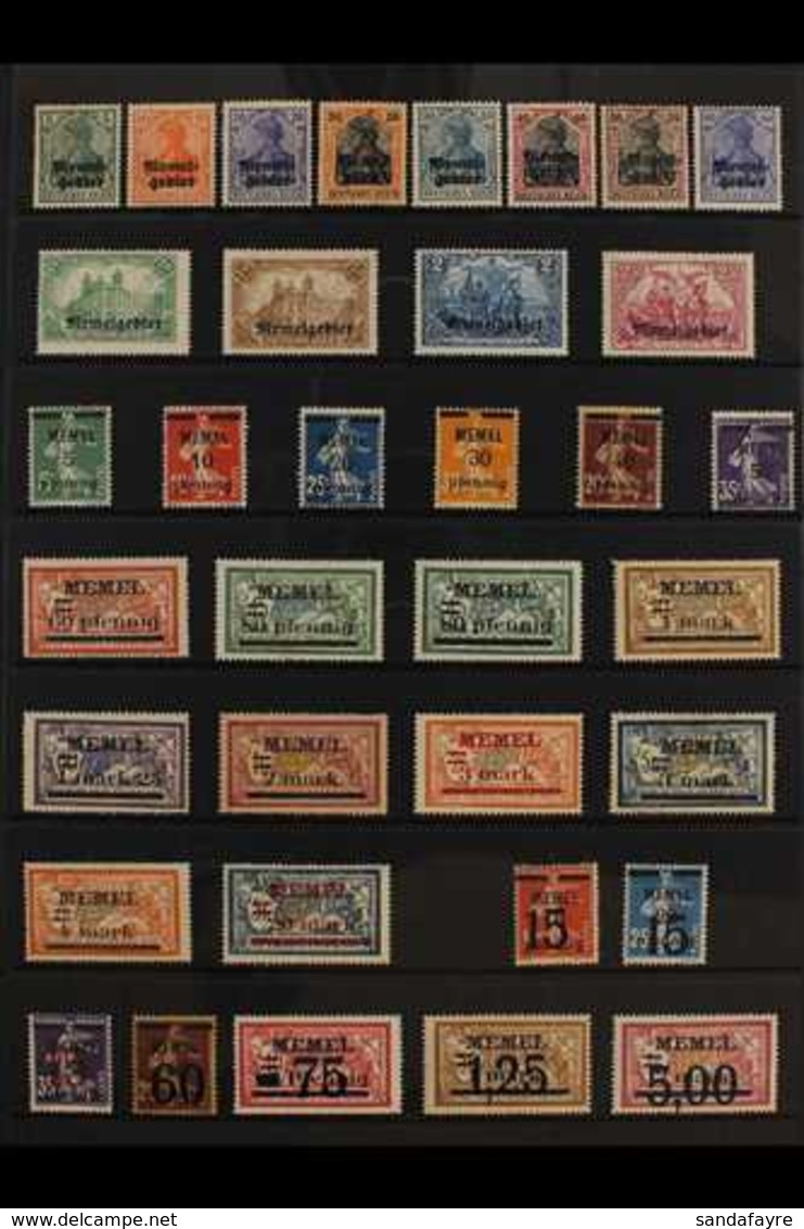 1919-1923 MINT COLLECTION An ALL DIFFERENT Fine Mint Collection Presented On Protective Stock Pages That Includes 1920 ( - Other & Unclassified