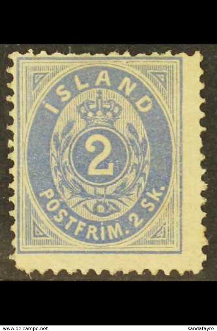 1873 2sk Blue (SG 1, Facit 1), Mint, Centred Top Left, Some Shortish Perfs, Good Colour, Cat £1,100. For More Images, Pl - Other & Unclassified