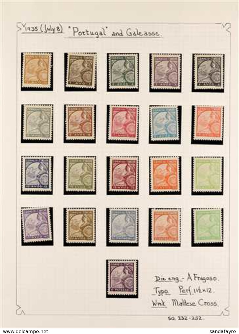 TIMOR 1885-1972 MOSTLY MINT COLLECTION On Leaves, All Different, Includes (all Mint/) 1885 Crown Perf 12½ Set (ex 20r) & - Other & Unclassified