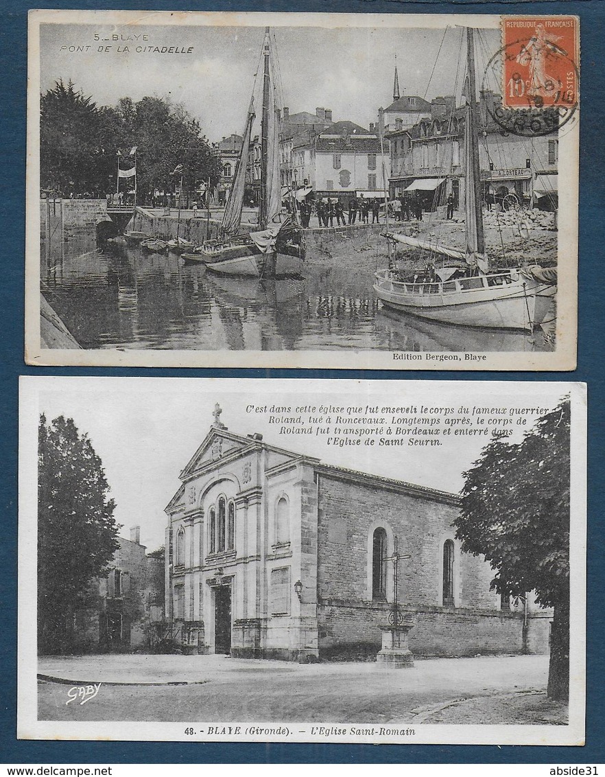 BLAYE - 12 Cartes - Blaye