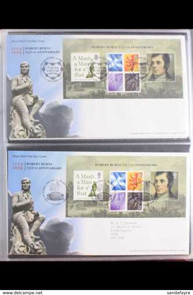 2009-10 FIRST DAY COVERS COLLECTION - RETAIL £325+ An Attractive Collection Of FDC Presented In A Dedicated Royal Mail A - FDC
