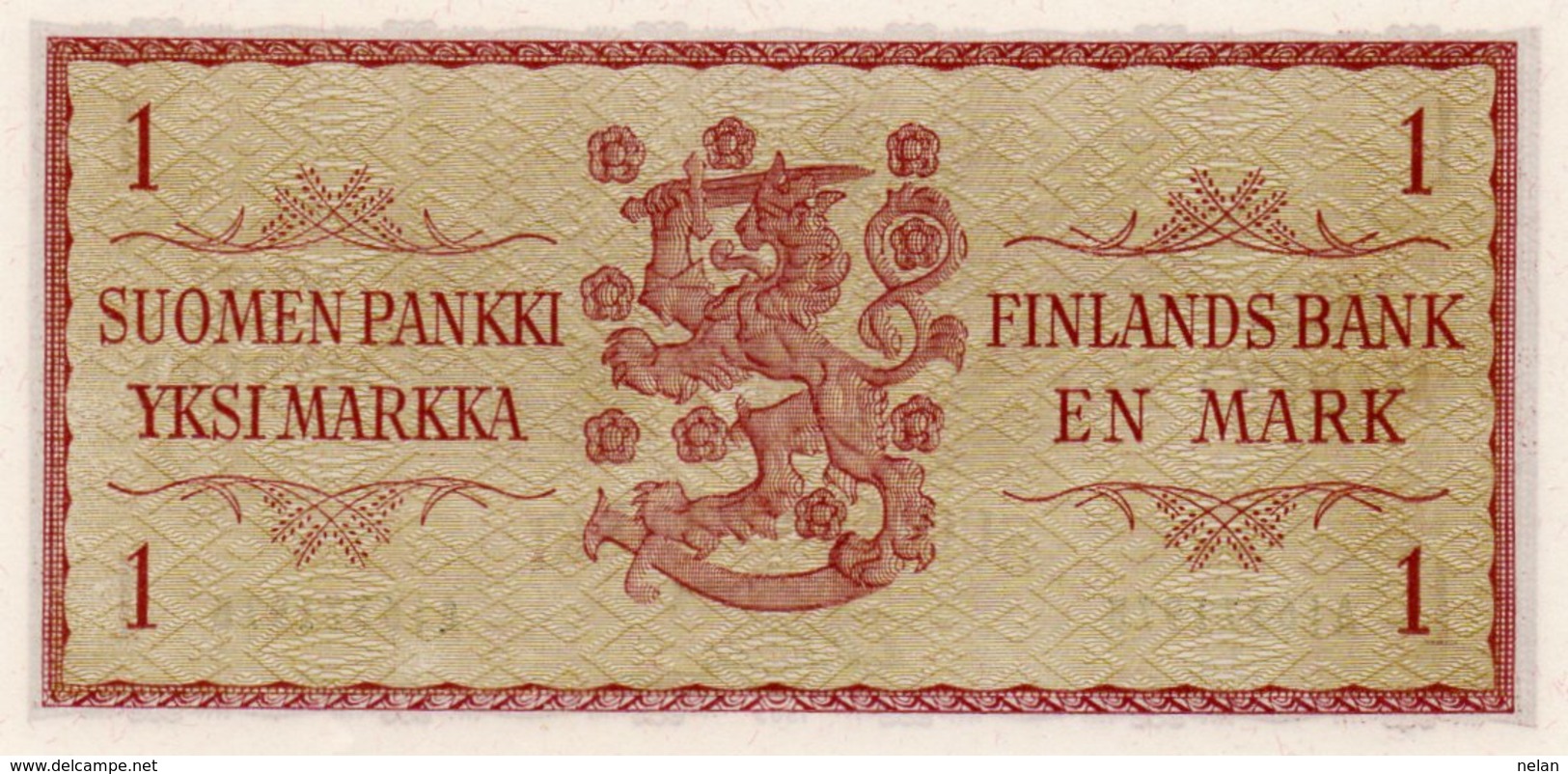 FINLANDS 1 MARKKA 1963 P-98 UNC - Finland