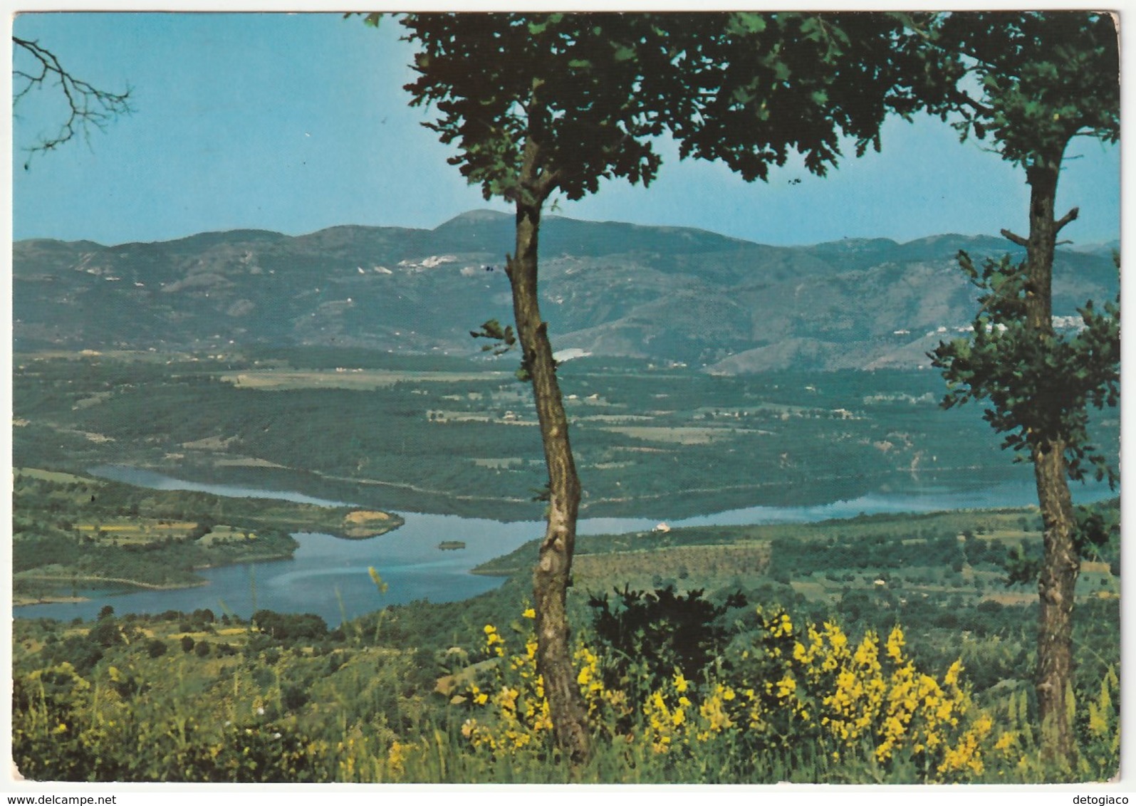 PANORAMA DEL LAGO PERTUSILLO - POTENZA - VIAGG. -45939- - Altri & Non Classificati