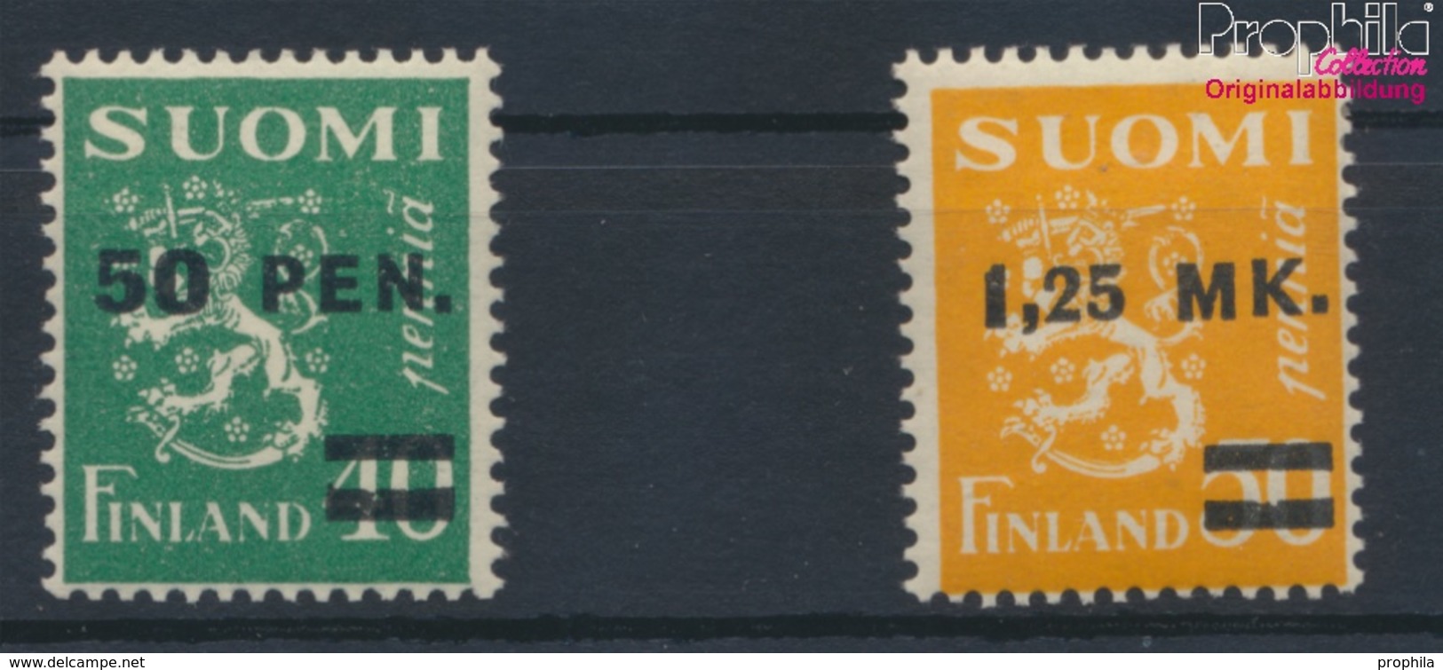 Finnland Mi.-Nr.: 170I-171I (kompl.Ausg.) Mit Falz 1931 Freimarken Wappenlöwe (9406425 - Nuevos