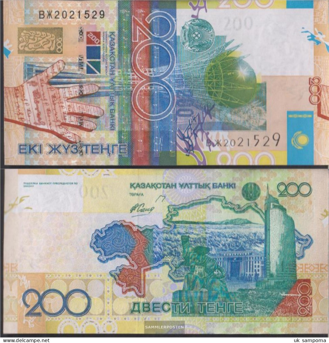 Kazakhstan Pick-number: 28 Uncirculated 2006 200 Tenge - Kazakhstán