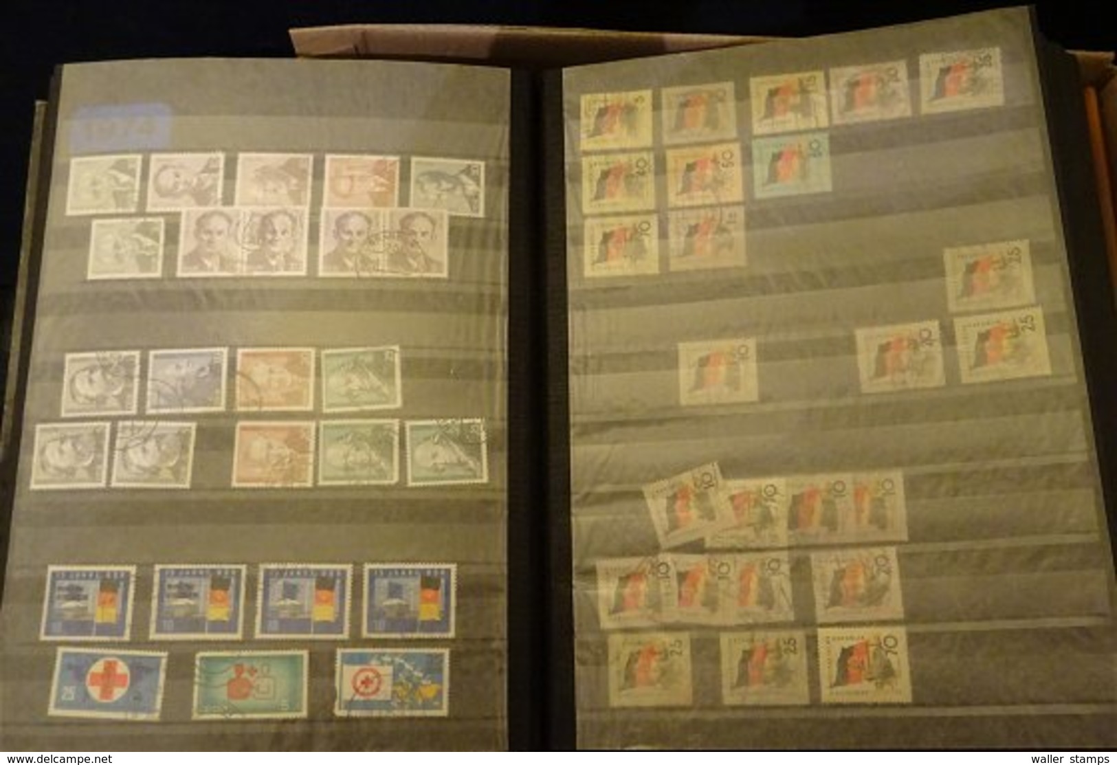 Lot With European Stamps FREE SCHIPPING IN THE EUROPEAN UNION
