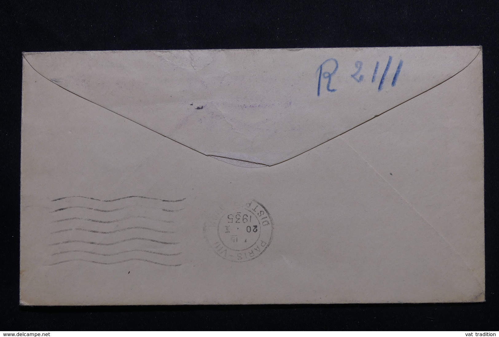 CUBA - Enveloppe De Habana Pour Paris En 1935, Affranchissement Plaisant - L 55508 - Storia Postale