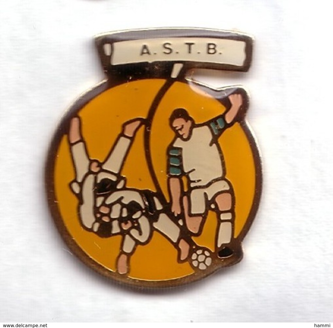 C134 Pin's JUDO FOOTBALL ASTB Achat Immédiat - Judo