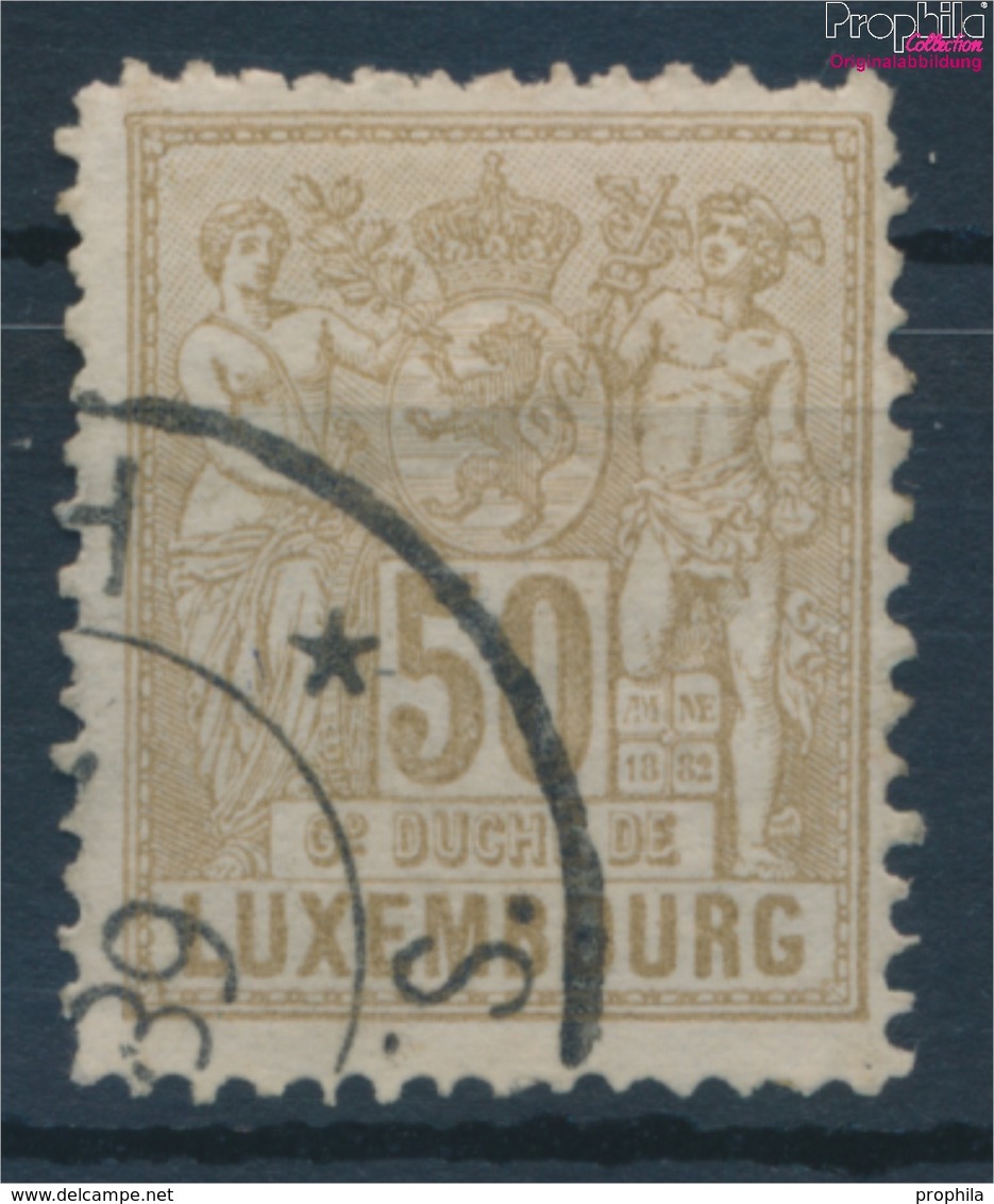 Luxemburg Mi.-Nr.: 54B Gestempelt 1882 Alegorie (9411619 - 1882 Allegorie