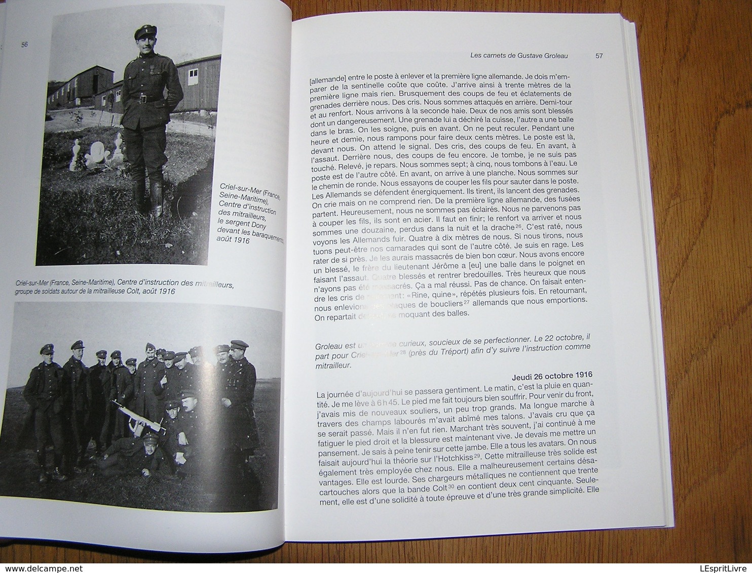 AU JOUR LE JOUR AVEC UN SOLDAT DE 14 18 Guerre Groleau Houdeng Aimeries Steenstraat Lo Yser Dunkerque Bray Dunes Mortain