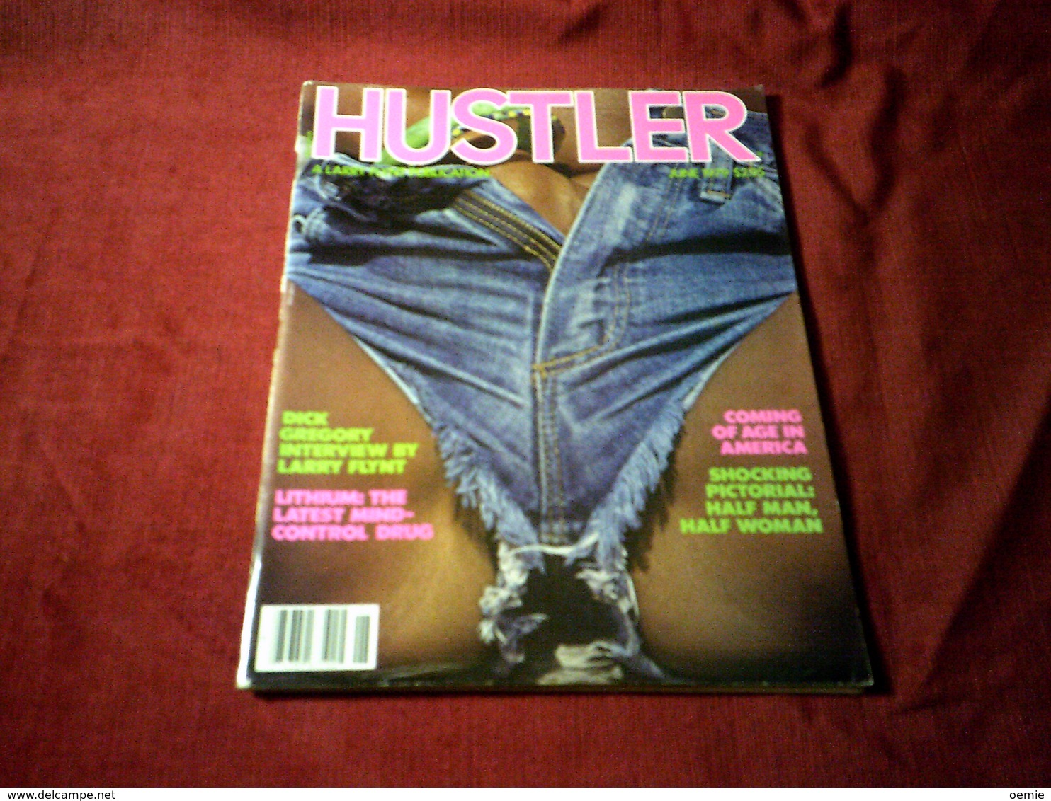 HUSTLER    VOL 5 NO 12  JUNE 1979 - Pour Hommes