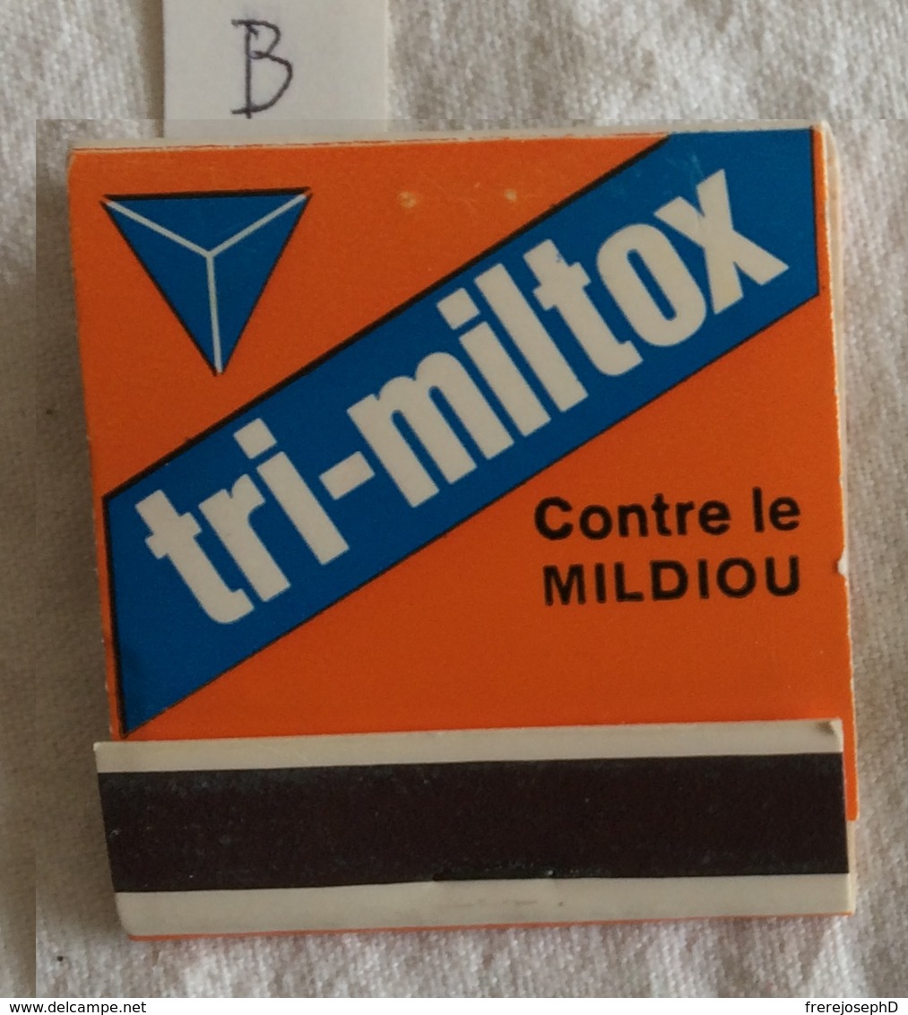 Pochette D'allumettes: Tri Miltox. Sandoz. (B) - Boites D'allumettes