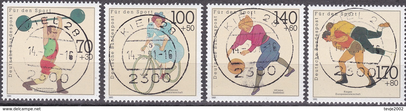 Wgd_ Bund - Mi.Nr. 1499 - 1502 - Gestempelt Used - Used Stamps