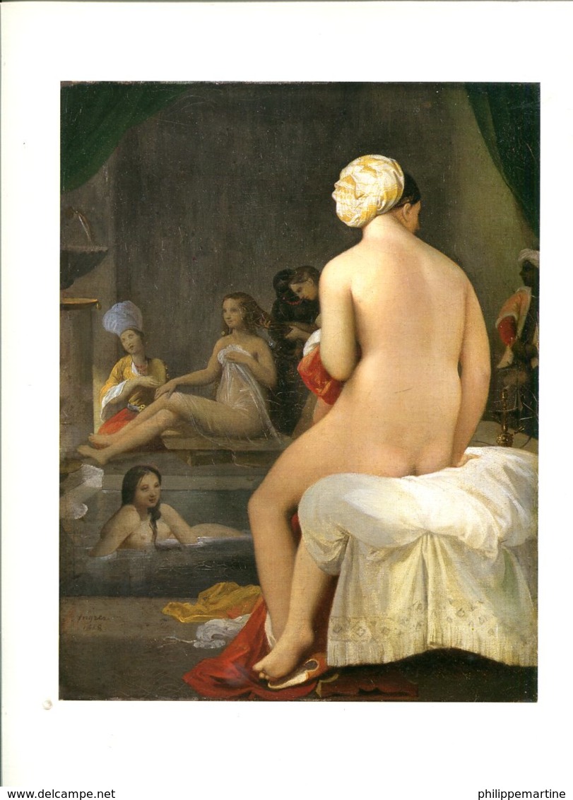 Ingres : La Petite Baigneuse - Intérieur De Harem (1882) - Etnicas