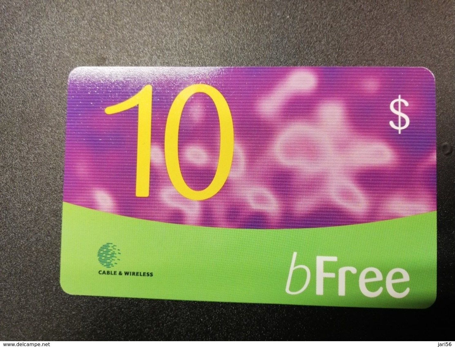 BARBADOS   $10 - B FREE  Prepaid Fine Used Card  ** 231 ** - Barbades