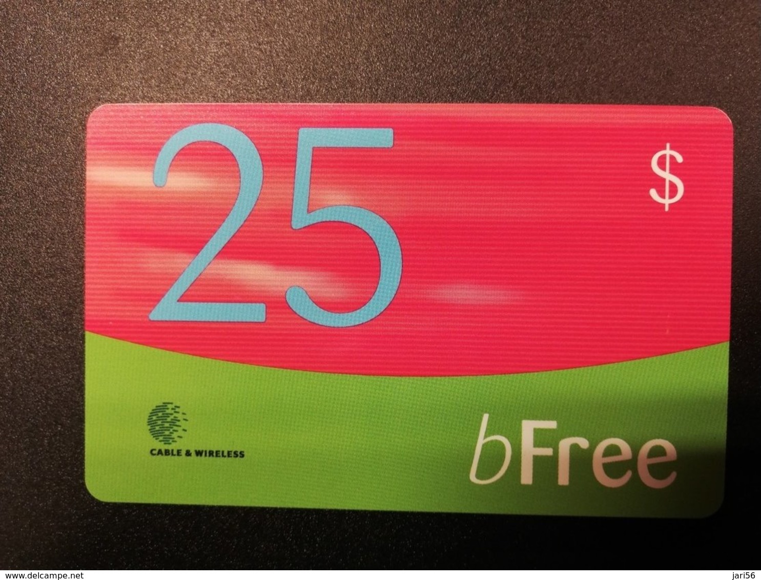 BARBADOS   $25 - B FREE  Prepaid Fine Used Card  ** 232 ** - Barbados