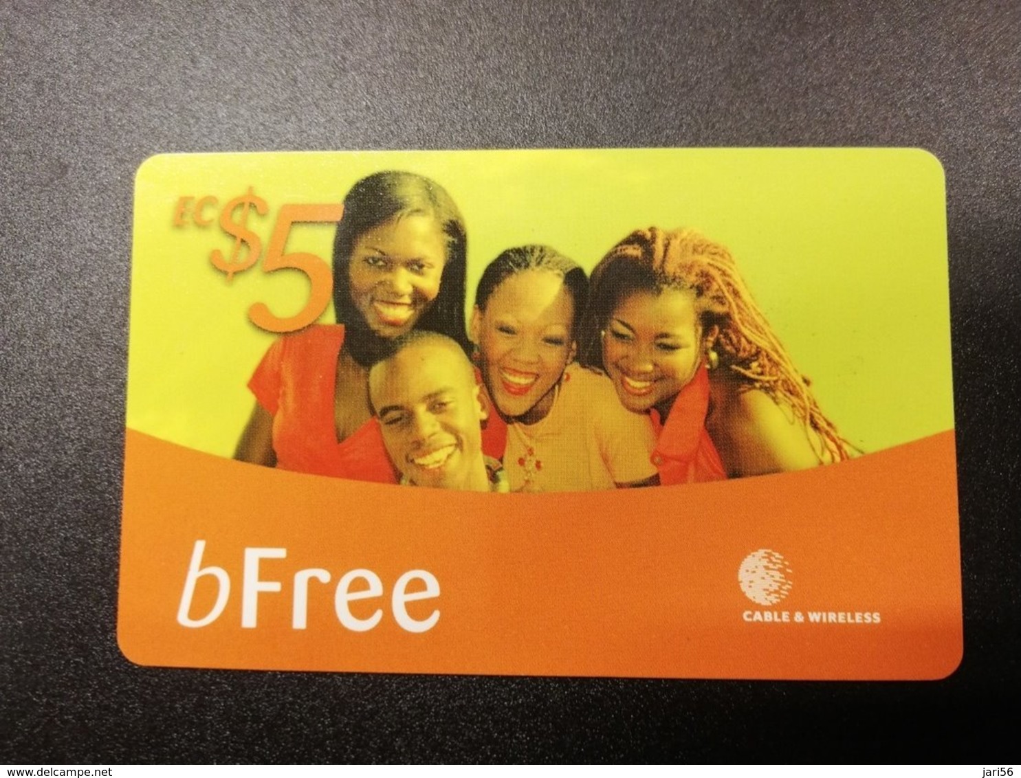 ST LUCIA   $5  B FREE    Prepaid Fine Used Card  ** 256** - Santa Lucía