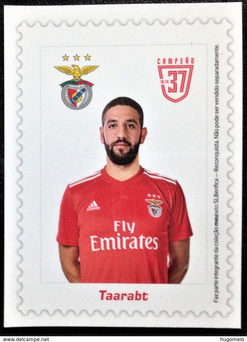 Portugal, S.L. Benfica,  Magnet, Football Players, "TAARABT" - Deportes