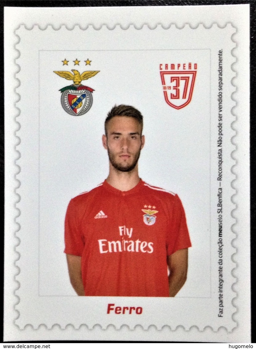 Portugal, S.L. Benfica,  Magnet, Football Players, "FERRO" - Sport