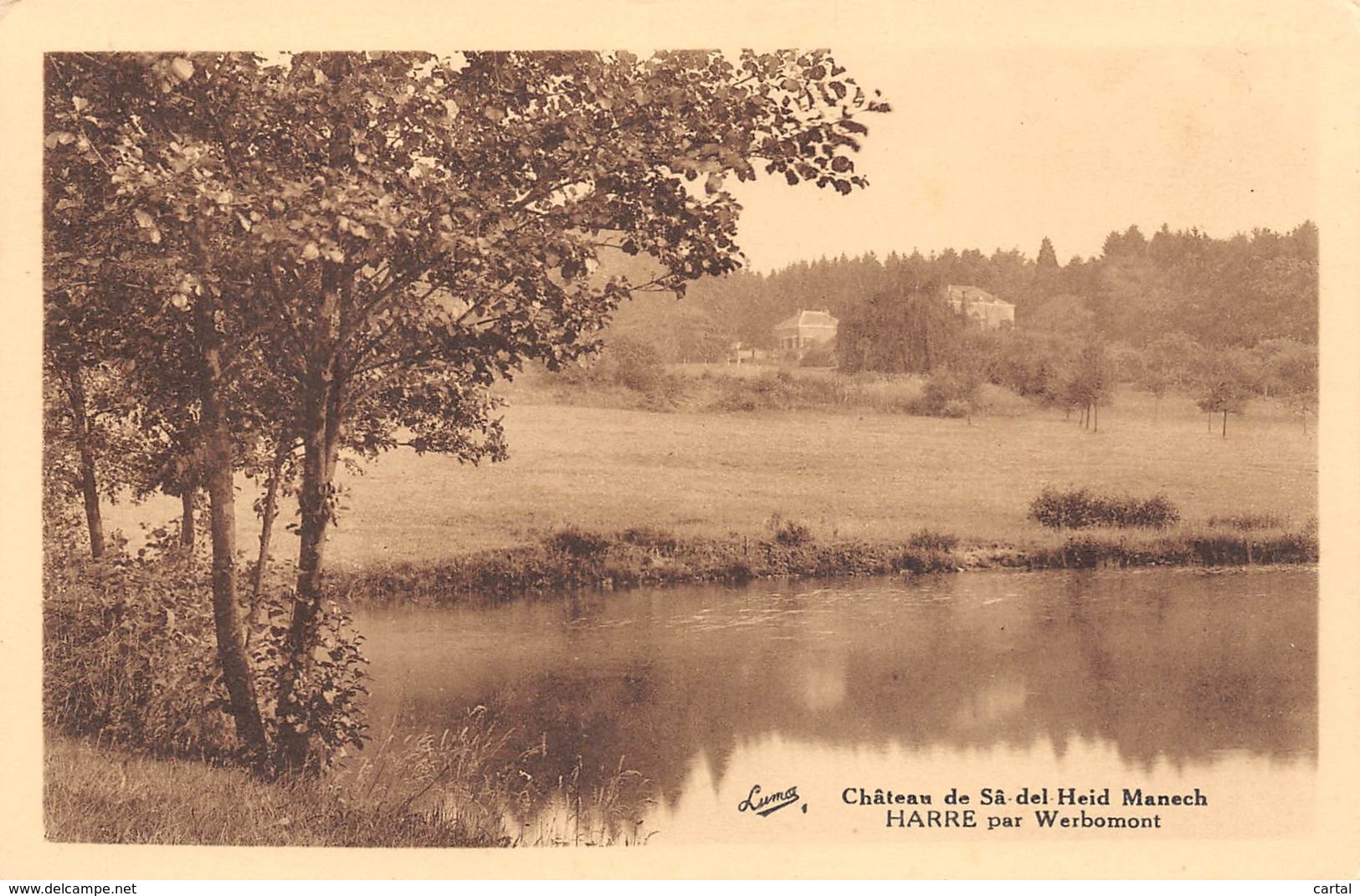 HARRE Par Werbomont - Château De Sâ-del-Heid Manech - Manhay