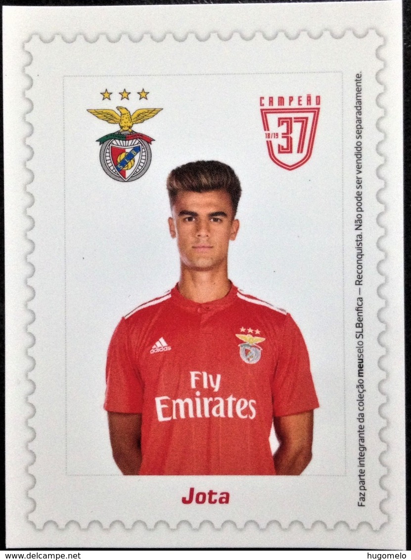 Portugal, S.L. Benfica,  Magnet, Football Players, "JOTA" - Sport